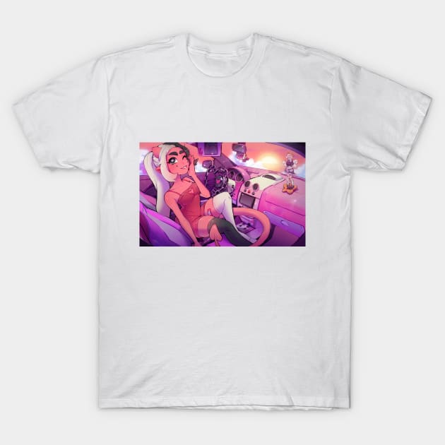 sunset ride T-Shirt by gloomwastaken